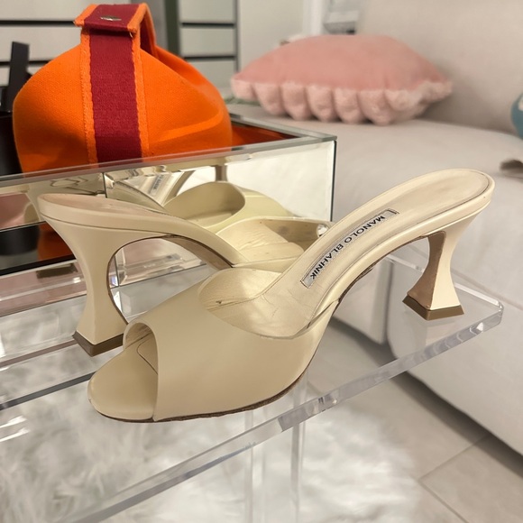 Manolo Blahnik Jadarona mules - Picture 1 of 8